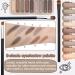 9 Colors Matte Nude Eyeshadow Palette Brown Neutral Eye Shadow Palette Makeup Waterproof Blendable Make Up Pallet Long Lasting High Pigmented Eyeshadow Makeup Palette with Eyeshadow Brushes - Buy Online on GoSupps.com