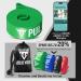 Pullup & Dip Fitness Straps Set - Resistance Tapes with Door Anchor & Exercise Guide | Calisthenics Bands (4-Set: Extra Light to Strong) - Affordable Shipping Worldwide - Buy Online on GoSupps.com