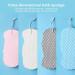 Super Soft Exfoliating Bath Sponge - Spa Scrub for Dead Skin Removal Skin-Friendly & Reusable Shower Sponge for Adults Babies & Pregnant Women - Buy Online on GoSupps.com