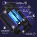 LiBa Electric Bug Zapper - Indoor/Outdoor Insect Killer with 4000V Grid, 20W Brightness, IPX4 Waterproof, Mosquito Repellent - Fly Traps for Patio and Backyard (1 Pack) - Buy Online on GoSupps.com