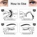 Shop Reusable Fake Eyelashes - Lightweight Self-Adhesive False Lashes | No Glue Needed - 3 Sets - Buy Online on GoSupps.com
