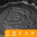Alipis 1pc Cake Mold Cake Pan Baking Pans Cupcakes Carbon Steel Baking Pan Non-Stick Mold Pie French 19.5X19.5X4CM Grey - Buy Online on GoSupps.com