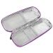 Insulin Cooler Travel Case Waterproof Multi Layers Easy Open Zipper Closure Excellent Protection Insulin Pen Carrying Case for Travel Use(Purple)