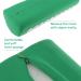 Acupressure Pillow - Therapy & Relaxation for Headaches Back Pain Relief and Better Blood Circulation | Green Needle Pillow - Buy Online on GoSupps.com