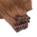 Buy #9 Tape In Hair Extensions - 40cm 100% Remy Real Hair - 30 Bricks 4cm Wide | Novon Hair Extensions - International Shipping - Buy Online on GoSupps.com