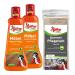Poliboy furniture intensive care - care products for painted wood - protective and refreshing wood care - color -neutral - 2x 500ml with cotton cloth - made in Germany M bel Care 1 l (1 Pack)