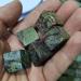 Natural Quartz Crystal 6pcs Natural Dragon Blood Crystal Tumble Stones Polished Cube Home Decoration Collection Gift Home Office Decor - Buy Online on GoSupps.com