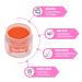 OneDor Nail Dip Dipping Powder - Dark Orange Red 1 Oz | Pro Collection Acrylic Color Pigment for Perfect Nails - Buy Online on GoSupps.com