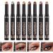 Eyeshadow Pencil Set - Shimmer Creamy Eyeshadow Pencils - Waterproof Shimmer Eye Shadow Sticks Eye Shadow Stick Makeup Set Smoky Highlighter Eye Makeup Pochy - Buy Online on GoSupps.com