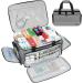 Buy Lefor Z Only Help Tasch - Medical Pocket Organizer for Nurses | Removable Walls Large Emergency Pocket for Doctors & Home Care - Gray - Buy Online on GoSupps.com