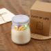 Buy Pudding Cup Donut Shape Scented Candle - 230G Floral Soy Wax Aroma | Perfect Gift for Home Decor Weddings and Meditation - Buy Online on GoSupps.com