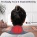 UTK Cordless Neck Heating Pad - Portable Far Infrared Heating Wrap for Neck Pain - Gray - Buy Online on GoSupps.com