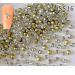 FEIlei Clear Nail Rhinestones 3D Nail Gems Nail Diamonds Pointed Back Nail Stones - Buy Online on GoSupps.com