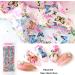 10PC Flower Butterfly Design with Foil for Nail Starry Sky Transfer Paper Decal UV Gel Nail Polish Sticker Nail Art Decor LAXK1021 Claral Color 1629 10pc bag - Buy Online on GoSupps.com
