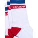 FC Bayern Munich Crew Socks - Classic Set of 2 for Adults (Size 43-46) - White | International Shipping Available - Buy Online on GoSupps.com