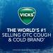 Vicks VapoCOOL Severe Medicated Drops - Menthol for Sore Throat Pain - Honey Lemon Chill Flavor - 225 Drops - Buy Online on GoSupps.com
