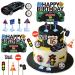 13PCS Driver License Birthday Cake Toppers New Driver Glitter Cake Decoration Driver License Transportation Car Road Signs Theme Party Supplies 16th 17th Learner Driver Birthday Cake Topper