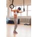 Garage Fit Gymnastic Rings - Premium Heavy Duty Cross Training & Fitness Exercise Rings in Black - Buy Online on GoSupps.com