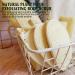Eco-Friendly Natural Loofah Sponge Exfoliating Body Scrubber 3 Pack - Biodegradable Shower Luffa for Men and Women - Beige - Buy Online on GoSupps.com
