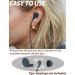 HALLEAST Anti-Lost Earplugs Cord - Durable Neckband Lanyard for Black Earplugs | Safety Connector Strap for Secure Use - Buy Online on GoSupps.com