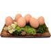 Eggcetera Ceramic Nest Eggs 6-Pack - Brown | Realistic Chicken Coop Decor - Buy Online on GoSupps.com