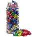 Sweet Gifts Christmas Sweets Jars - Assorted Wrapped Toffees & Eclairs - Christmas Pink Label - Medium Jar - 450grams - Buy Online on GoSupps.com