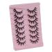Korean Anime Lashes Japanese Asian Style Spiky Cosplay Manga False Eyelashes 3D Natural Look Mink Manga Lashes Wispy Doll Kawaii Makeup 7 Pairs(Anime Lashes01) Anime Lashes 01 - Buy Online on GoSupps.com
