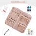 YARWO Diabetic Travel Case - Blood Glucose Monitor & Insulin Syringe Storage Bag Dusty Rose | Best Diabetes Supplies Organizer - Buy Online on GoSupps.com
