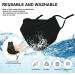 4 Layer Reusable Cloth Face Mask with Nose Wire - Anti-Fogging, Breathable & Adjustable - Multicolor-1 - Buy Online on GoSupps.com