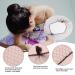FEJANPON 100 Pcs Ballet Hair Net for Girls Ballet Bun Net Brown Bun Net Invisible Hair Net for Child 50Pcs Ballet Net and 50Pcs Bobby Pins Hair Bun Accessories for Ballet Dancers Child Girl Women - Buy Online on GoSupps.com