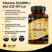 Vitamin D3 K2 - 4000iu & 100ug (MK7) 1 Year Supply for Immunity & Bone Health | Non-GMO Vegetarian Tablets | UK Made by New Leaf 365 - Buy Online on GoSupps.com