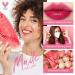 Bayfree Lip Tint Stain Set - Long-Lasting, Waterproof Matte Lip Makeup (Juicy) - Buy Online on GoSupps.com