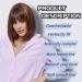 KOME Short Bob Wig for Women - Brown Blonde Highlight Shoulder Length Synthetic Wig with Bangs for Daily Use - 12IN - Buy Online on GoSupps.com
