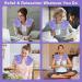 SuzziPad Weighted Microwave Heating Pad for Neck and Shoulders - Purple | Pain Relief & Aromatherapy | Hot/Cold Compress - Buy Online on GoSupps.com