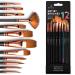 Professional Artist Paint Brush Set of 12 - Painting Brushes Kit for Kids  Adults Fabulous for Canvas  Watercolor & Fabric - for Beginners and Professionals - Great for Water  Oil or Acrylic Painting