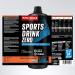Body Attack Zero Sports Drink - Pfirsich Maracuja 1000ml | Vegan Energy Drink Concentrate - Low Sugar & Fat - Vitamins & Minerals - Made in Germany - Buy Online on GoSupps.com