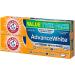 Arm & Hammer AdvanceWhite Extreme Whitening Toothpaste Twin Pack â€“ Clean Mint 6.0 oz (170 g each) | Brighten Your Smile - Buy Online on GoSupps.com