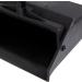 CFS 36141003-1 Pivoting Upright Lobby Dustpan with Metal Handle - 30 Length - Black - 1-Piece Handle - Buy Online on GoSupps.com