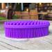 Premium Sensory Brush for Kids or Autism Soft Silicone Body Scrubber 2 in 1 Sensory Room Occupational Therapy Sensory Brushes Silicone Loofah Pets Shower Brush Bath Brush Shampoo Brush Oval-purple