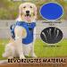 Eyin Dog Harness for Large Dogs - Adjustable Breathable Reflective & Padded - Front Handle for Training (Light Blue L: Neck 42-60cm Chest 47-86cm) - Buy Online on GoSupps.com