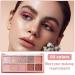 ZHISHUDL 10 Colors Matte Nude Eyeshadow Palette - 03 Rose Pink - Buy Online on GoSupps.com