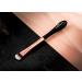 Luvia Eye Make-Up Eyeshadow Brush - Vegan Soft Shader Brush in Black/Rose Gold | International Shipping Available - Buy Online on GoSupps.com