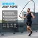 Super Trip Weighted Jump Rope for Adult Fitness - 360 Rotating Handles Heavy 3.1/3.4 lb Rope for Full Body Workout - Ideal for Men & Women - Buy Online on GoSupps.com