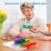 Zoksi Weekly Pill Organizer 4 Times a Day Rainbow Pill Box Organizer 7 Day Am Pm Pill Box Large Travel Pill Case Daily Medication Organizer with 28 Compartments for Fish Oils Clear - Buy Online on GoSupps.com