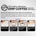 Mr. Brown Drip Coffee 100% Arabica Beans in Selected Dark Roast Flavor Ready to Make Comfort Coffee 10x15g 12 Counts - Buy Online on GoSupps.com