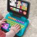 Fisher-Price Learning Fun HomeOffice Laptop | Electronic Educational Toy for 6+ Months | Smart-Stage Learning ABCs 55+ Songs First German Words - Buy Online on GoSupps.com