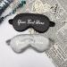 Custom Bridesmaid Sleep Masks Personalized Stain Eye Mask with Any Text Customized Sleep Eye Masks for Bride & Bridesmaids Bachelorette Party Favor Maid of Honor Gift Bridesmaid Gifts Grey - Buy Online on GoSupps.com