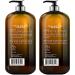 Biotin Shampoo & Conditioner Set with Lingonberry - Hair Loss Solution, Sulfate-Free, Color Safe | Majestic Pure 16 fl oz - Buy Online on GoSupps.com