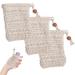 Soap Bags for Soap Bars 3Pcs Soap Savers for Bar Soap Natural Sisal Fiber Soap Bag for Foaming and Drying The Soap Bars Beige Bar Soap Pouch for Massage Peeling (3)