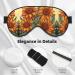Spring Sunflowers Retro Eye Mask - Unisex Soft Comfort Sleep Shade for Travel Yoga & Shift Work - Buy Online on GoSupps.com